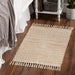 Stone Textured Dobby Hand-Loomed Rug 2X3 Ft