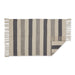 Gray Combo Stripe Hand-Loomed Rug 2X3 Ft