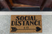 Social Distance 6Ft Doormat