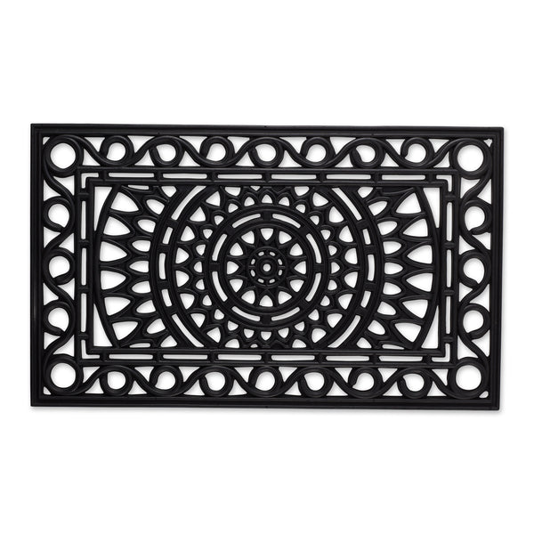 Sun Scroll Rubber Doormat