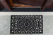 Sun Scroll Rubber Doormat