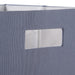 Polyester Cube Solid Stonewash Blue Square 13 x 13 x 13