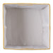 Polyester Cube Solid Honey Gold Square 11 x 11 x 11