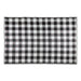 Black & White Buffalo Check Outdoor Rug 5X8 Ft