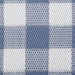 French Blue & White Buffalo Check Outdoor Rug 4X6 Ft