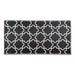 Black Lattice Outdoor Floor Runner 3X6 Ft