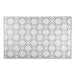 Gray Lattice Outdoor Rug 5X8 Ft