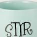 Aqua Stir It Up Ceramic Utensil Holder