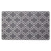 Gray Lattice Tufted Mat 17.75X29.5