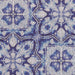 Blue Tile Tufted Mat 17.75X29.5