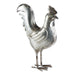 Galvanized Rooster Sculpture