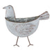 Bird Galvanized Wall Planter