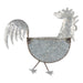 Rooster Galvanized Wall Planter