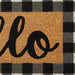 Checkers Hello Doormat