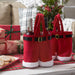 Santa Pants Bottle Tote Set of 2