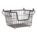 Metal Basket Black Square Medium