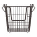 Metal Basket Black Square Large