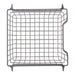 Metal Basket Cool Gray Square Small