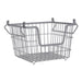 Metal Basket Cool Gray Square Medium