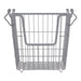 Metal Basket Cool Gray Square Large