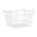 Metal Basket White Square Medium