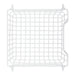 Metal Basket White Square Medium