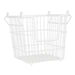 Metal Basket White Square Large