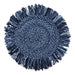 Blue Rag Rug 3 Ft Round