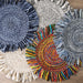 Blue Rag Rug 3 Ft Round