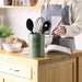 Artichoke Green Stir It Up Ceramic Utensil Holder