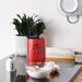 Red Stir It Up Ceramic Utensil Holder