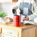 Red Stir It Up Ceramic Utensil Holder