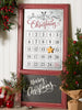 Chalkboard And Galvanized Days Til Christmas Calendar