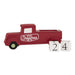 Christmas Tree Truck Tabletop Block Calendar