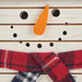 Square Snowman Tabletop Block Advent