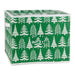 Triple Christmas Tree Print Ornament Storage Large