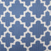 Polyester Bin Lattice French Blue Rectangle Large 17.5 x 12 x 15