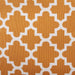 Lattice Pumpkin Spice Rectangle Medium Polyester Bin