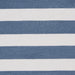 Polyester Cube Stripe French Blue Square 11 x 11 x 11