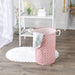 Laundry Hamper Lattice Rose Round