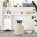 Laundry Hamper Lattice Stone Round