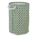 Laundry Hamper Lattice Artichoke Green Round