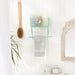 Small Aqua Farmhouse Towel Rack