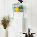 Small Aqua Farmhouse Towel Rack