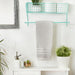 Large Aqua Farmhouse Towel Rack