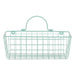 Small Aqua Wire Wall Basket Set of 2