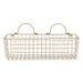 Medium Gold Wire Wall Basket Set of 2