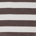 Polyester Cube Stripe Brown Square 11 x 11 x 11