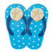 Sand Dollar Flip Flops Stepping Stone