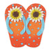 Sunflower Dot Flip Flop Stepping Stone